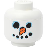 Room Copenhagen LEGO opbevaringshoved "Snowman", lille, Opbevaringsboks Hvid
