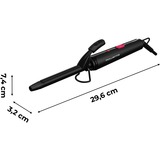 Rowenta Curler 2 CF2119 hårstyler Krøllejern Varm Sort 25 W 1,8 m Sort, Krøllejern, Varm, Scrollbar, Lige tøndeformet, Tørt/vådt hår, 180 °C