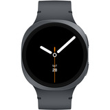 Samsung Galaxy Watch 8 3,81 cm (1.5") AMOLED 44 mm Digital 480 x 480 pixel Berøringsskærm Grafit Wi-Fi GPS (satellit), SmartWatch mørk grå, 3,81 cm (1.5"), AMOLED, Berøringsskærm, 32 GB, GPS (satellit), 34 g
