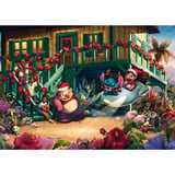 Schmidt Spiele Thomas Kinkade Studios: Disney - Lilo and Stitch Aloha Christmas, Puslespil 