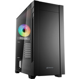 Sharkoon S25-W2 ARGB, Towerkabinet Sort