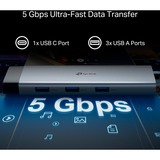 TP-Link Docking station grå/Sort