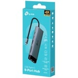 TP-Link UH9120C, Docking station grå/Sort