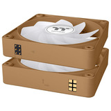 Thermaltake CT120 EX Reverse ARGB Sync PC køleventilator Grus Sand, Sag fan lys brun