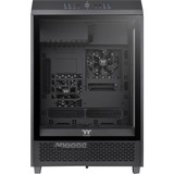 Thermaltake The Tower 500 Midi Tower Sort, Towerkabinet Sort, Midi Tower, PC, Sort, ATX, EATX, micro ATX, Mini-ITX, SPCC, Hærdet glas, Spil