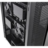 Thermaltake The Tower 500 Midi Tower Sort, Towerkabinet Sort, Midi Tower, PC, Sort, ATX, EATX, micro ATX, Mini-ITX, SPCC, Hærdet glas, Spil