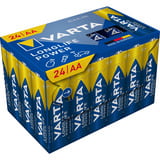 VARTA Longlife Power Batteri LR06 Box, AA (Mignon) 
