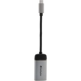 Verbatim 49143 videokabel adapter 0,1 m USB Type-C HDMI Sort, Sølv Sølv/Sort, 0,1 m, USB Type-C, HDMI, Hanstik, Hunstik, Lige