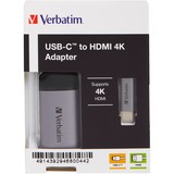 Verbatim Adapter Sølv/Sort