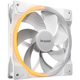 be quiet! Light Wings PWM 140 mm Reverse, Sag fan Hvid