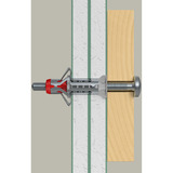 fischer Hulrumdowel DuoHM 6x55 S PZ, Dyvel 