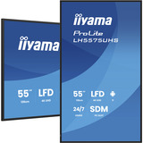 iiyama ProLite LH5575UHS-B2AG, Offentlig visning Sort (mat)