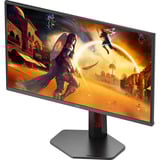 AOC Q25G4SR, Gaming Skærm Sort/Rød