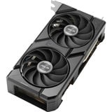 ASUS Radeon RX 7600 DUAL EVO OC, Grafikkort Sort