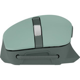 ASUS SmartO Mus MD200 Silent Plus Grøn, Ambidextrous, Optisk, RF trådløs + Bluetooth, 4200 dpi, Grøn