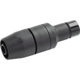 Alphacool ES Schnellverschlusskupplung TPV PushIn Male, Forbindelse Sort (mat)