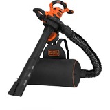 BLACK+DECKER BEBLV300-QS luftblæser/tørretumbler Sort, Orange, Løvblæsere VAC/suger Sort/Orange, 1 stk