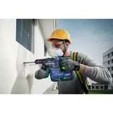 Bosch Batteri borehammer GBH 18V-22 X Professional solo, 18 Volt Blå/Sort