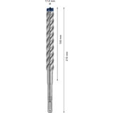 Bosch Expert SDS plus-7X Hammer drill bit 1 stk, Boremaskine Borehammer, Hammer drill bit, 1,7 cm, 215 mm, Beton, Sten, 15 cm