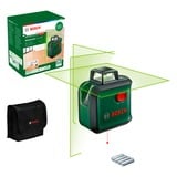 Bosch Krydslinjelaser AdvancedLevel 360, Kryds- & linjelaser Grøn/Sort