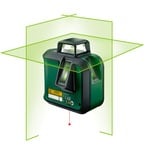Bosch Krydslinjelaser AdvancedLevel 360, Kryds- & linjelaser Grøn/Sort