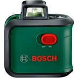 Bosch Krydslinjelaser AdvancedLevel 360, Kryds- & linjelaser Grøn/Sort