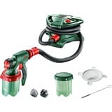 Bosch PFS 7000 1 L, Sprøjtepistol Grøn/Sort, Maling, 1 L, 0,7 l/min, 2,5 m/s², 1,5 m/s², 4 m