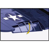 COBI Vought F4U-1D Corsair, Bygge legetøj olivengrøn