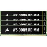 Corsair DIMM 64 GB DDR5-5600 ECC (4x 16 GB) Quad-kit, Hukommelse Sort