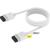 Corsair iCUE LINK Kabel, 600mm, lige Hvid
