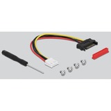 DeLOCK M.2 Key M til U.2 SFF-8639 NVMe adapter vinklet med 20 cm kabel, Interface card 