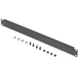 Digitus DN-19 BPN-01-SW tilbehør til rack, Låg Sort, Sort, 1U, Tyrkiet, 48,3 cm (19"), 483 mm, 12 mm