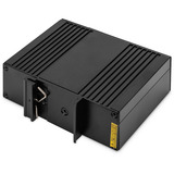 Digitus Gigabit Ethernet PoE-injektor, industriel, PoE injektor Sort