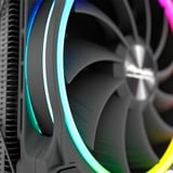 EKL Dolomit Premium Processor Køler 12 cm Sort 1 stk, CPU køler Sort (mat), Køler, 12 cm, 500 rpm, 1600 rpm, 23,5 dB, 92,6 m³/t