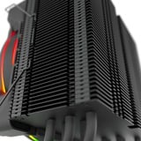 EKL Dolomit Premium Processor Køler 12 cm Sort 1 stk, CPU køler Sort (mat), Køler, 12 cm, 500 rpm, 1600 rpm, 23,5 dB, 92,6 m³/t