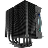 EKL Dolomit Premium Processor Køler 12 cm Sort 1 stk, CPU køler Sort (mat), Køler, 12 cm, 500 rpm, 1600 rpm, 23,5 dB, 92,6 m³/t