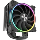 EKL Dolomit Premium Processor Køler 12 cm Sort 1 stk, CPU køler Sort (mat), Køler, 12 cm, 500 rpm, 1600 rpm, 23,5 dB, 92,6 m³/t