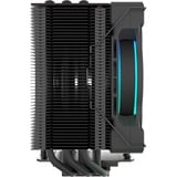EKL Dolomit Premium Processor Køler 12 cm Sort 1 stk, CPU køler Sort (mat), Køler, 12 cm, 500 rpm, 1600 rpm, 23,5 dB, 92,6 m³/t