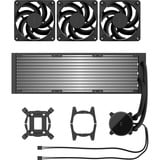 Fractal Design Radius 360 Black, Vandkøling Sort