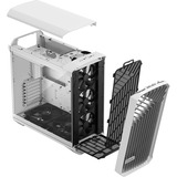 Fractal Design Torrent Tower Hvid, Towerkabinet Hvid, Tower, PC, Hvid, ATX, EATX, ITX, micro ATX, SSI CEB, Rustfrit stål, Hærdet glas, Spil