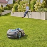 GARDENA smart SILENO max 1.200m², 19902-20, Robot plæneklipper grå/Turkis