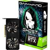 Gainward GeForce RTX 3060 Ti Ghost NVIDIA 8 GB GDDR6, Grafikkort GeForce RTX 3060 Ti, 8 GB, GDDR6, 256 Bit, 7680 x 4320 pixel, PCI Express x16 4.0