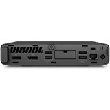 HP Elitedesk 800 G5 DM Renoveret, Mini-PC Sort/Sølv