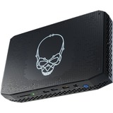 Intel® NUC 11 Enthusiast Sort i7-1165G7, Barebone Sort, Mini PC, DDR4-SDRAM, M.2, Serial ATA III, Ethernet LAN, Wi-Fi 6 (802.11ax), 150 W