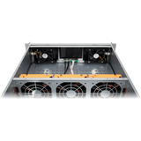 Inter-Tech 4U-4408L, Server boliger Sort