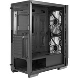 Inter-Tech 88881353, Towerkabinet Sort