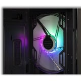 Inter-Tech IT-3503 Airstream, Towerkabinet Sort