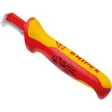KNIPEX 98 55 SB, Kniv Rød/Gul