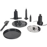 Kenwood MultiPro OneTouch foodprocessor 1000 W 3 L Sort, Rustfrit stål Indbyggede vægte Sølv/Sort, 3 L, Sort, Rustfrit stål, Knapper, 1,5 L, Plast, Plast