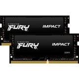 Kingston FURY KF432S20IBK2/64, Hukommelse Sort